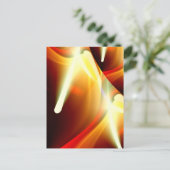 The Lights - Modernes Abstraktes Sci-Fi Postkarte (Stehend Vorderseite)