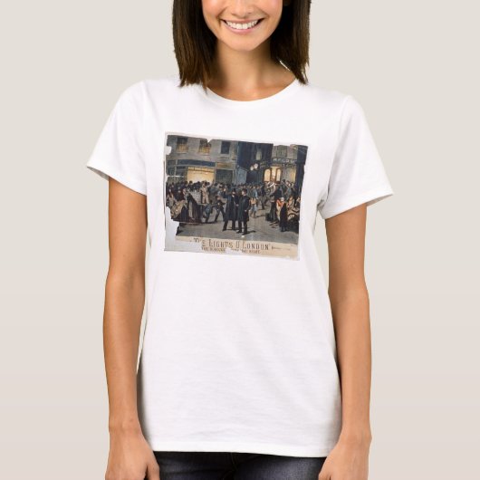 'The Lights O' London' (Farbe litho) T-Shirt (Vorderseite)
