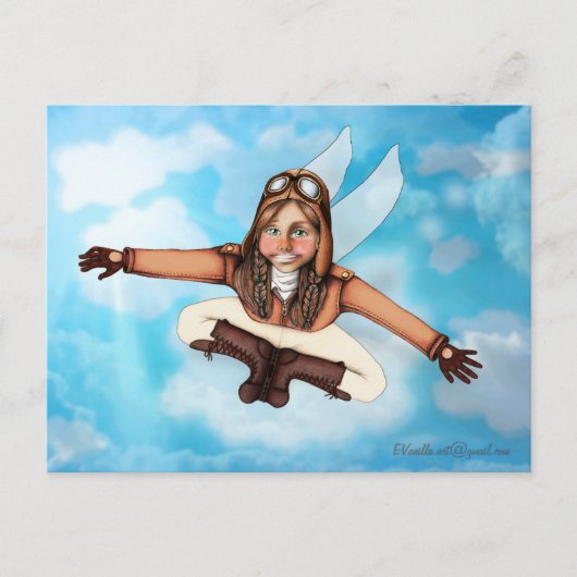 _The LiL AviaTor_ Postkarte (Vorderseite)