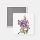 "The Lilac Fairy" Magnet (Vorderseite/Rückseite)