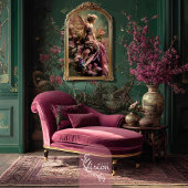 The Lily Fairy Tale Fantasy Portrait Floral Seidenpapier