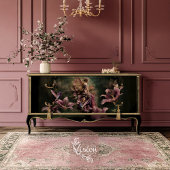 The Lily, Hummingbird Ethereal Floral Seidenpapier