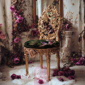 The Lily, Hummingbird Ethereal Floral Seidenpapier