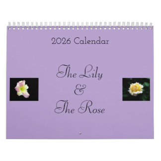 The Lily & the Rose Calendar Kalender