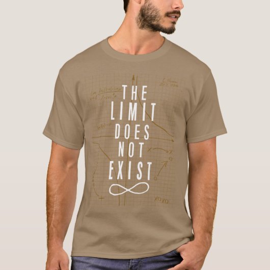 The Limit Does Not Exist Oversized T-Shirt (Vorderseite)