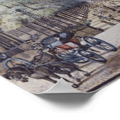 The Linden with the Academy, Berlin Poster (Ecke)