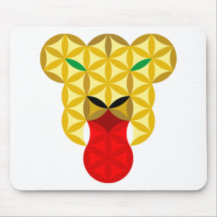 The Lion Cub of Life - Sacred Animals 02. Mousepad