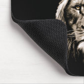 The Lion Doesn't Wait 18 Years Funny Mousepad (Ecke)