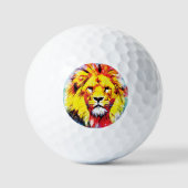 The Lion Face Golfball (Vorderseite)