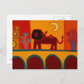 The Lion from Fulham Broadway 2008 Postkarte (Vorne/Hinten)