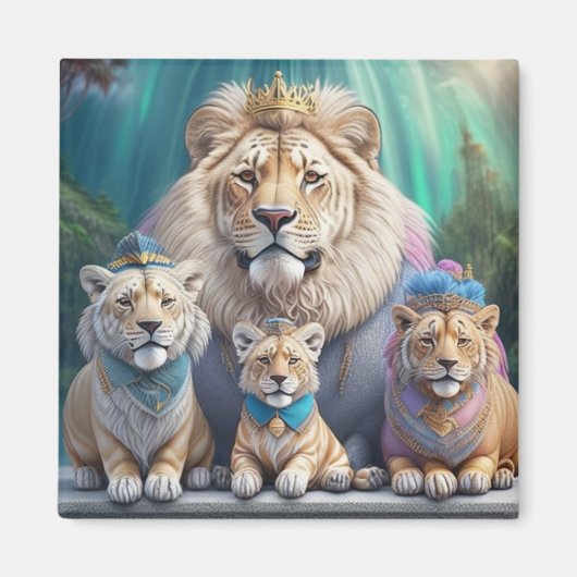 The Lion King Royal Family of the Dschungel Magnet (Vorne)