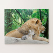 The Lion Lies Down With The Lamb Puzzle (Horizontal)