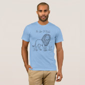 The Lion of Judah Christian Tri-Blend Shirt (Vorne ganz)
