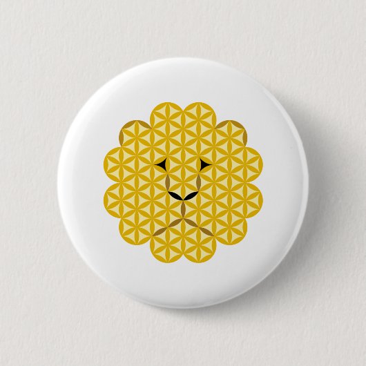 The Lion of Life - Sacred Animals, 08 Button (Vorderseite)