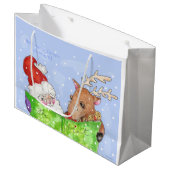 'The List'-Geschenktasche Große Geschenktüte (Vorderseite Schrägansicht)