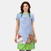 "The List" Xmas Schürze (Getragen)