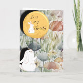 The Little Bunny's Thoughts Karte (Rückseite)