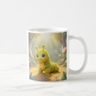 The Little Caterpillar’s Magical Journey 🐛✨ Kaffeetasse