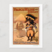 "The Little Corporal" Ägypten Sphinx Theater Postkarte (Vorderseite)