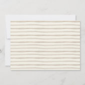 The Little Explorer | Safari Adventure Baby Shower Einladung (Rückseite)