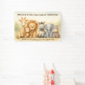 The Little Explorer | Safari Friends Adventure Banner (InSitu)