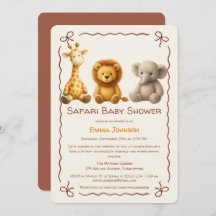 The Little Explorer | Safari Friends Baby Shower