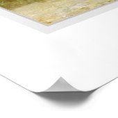 The Little Knitter 1882, Bouguereau Poster (Ecke)