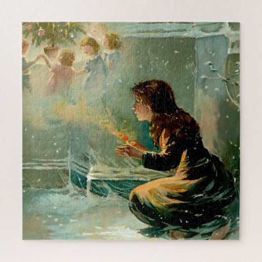 "The Little Match Girl" by E S Hardy Puzzle (Vertikal)