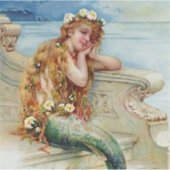 “The Little Mermaid” by E S Hardy Aufkleber (Vorderseite)
