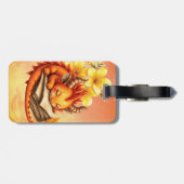 The Little Mystic Dragon. Gepäckanhänger (Rückseite horizontal)