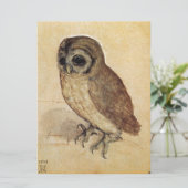 The Little Owl (von Albrecht Durer) Karte (Stehend Vorderseite)
