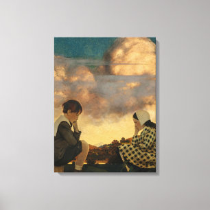 The Little Peach, 1904 von Maxfield Parrish Leinwanddruck