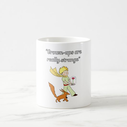 The Little Prince quote collection 2 Kaffeetasse (Mittel)