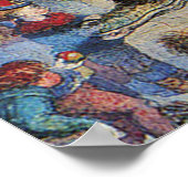 The Little Princess's Birthday Dragon Poster (Ecke)