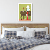 The little rascals leinwanddruck (Insitu (Schlafzimmer))