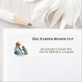 The Little Rockstar & His Furry Fan  ラベル (Insitu)