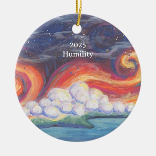 The Little Shot Humility Ceramic Ornament (Vorne)