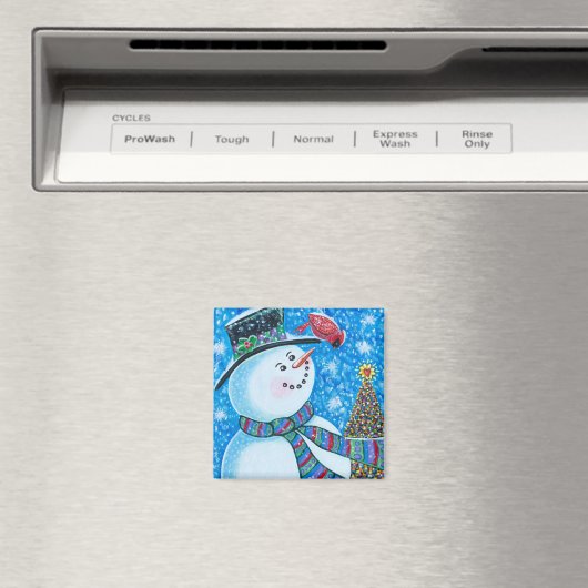 The Little Snowman Magnet (In Situ (Geschirrspüler))