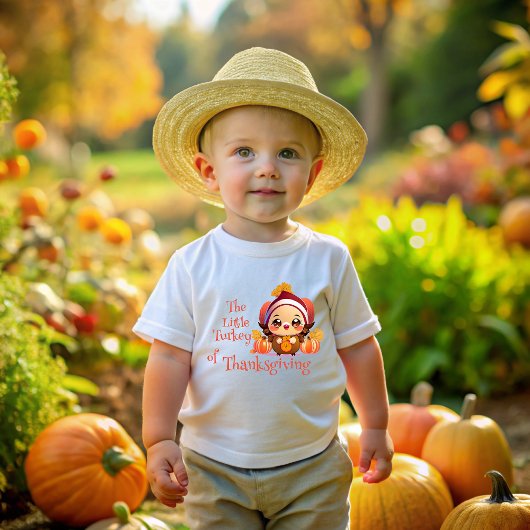 The Little Thanksgiving Turkey Baby T-shirt
