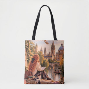 The Little Travel Girl Oxford Spires Schultertasch Tasche
