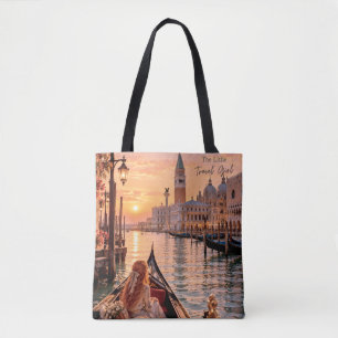 The Little Travel Girl Venice Sonnenuntergang Schu Tasche
