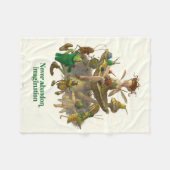 “The Littlest Artist” 30 x 40" Fleece Blanket (Vorderseite (Horizontal))
