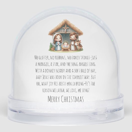 The Littlest King Schneekugeln (Rückseite)