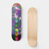 The Living Chakras Skateboard (Vorderseite)