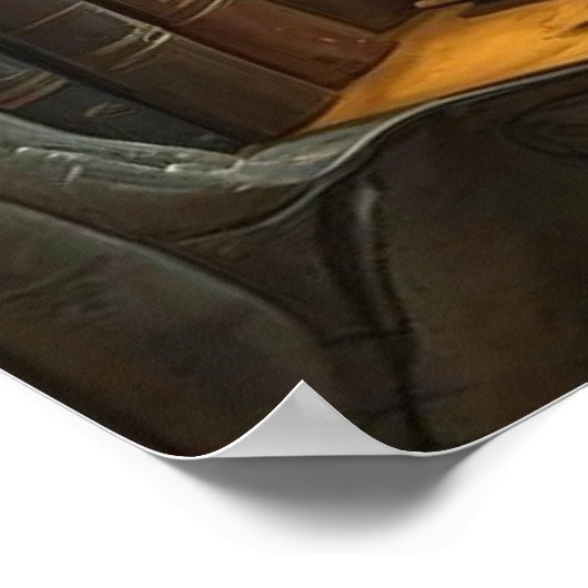 The Living Library Poster (Ecke)