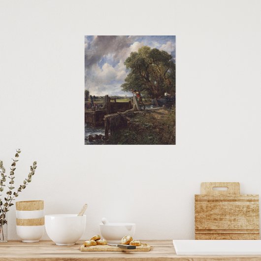 The Lock - John Constable Poster (Küche)