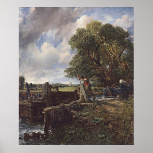 The Lock - John Constable Poster
