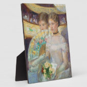 The Loge, 1882 (Öl auf Leinwand) Fotoplatte (Seite)