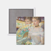 The Loge, 1882 (Öl auf Leinwand) Magnet (Vorderseite/Rückseite)