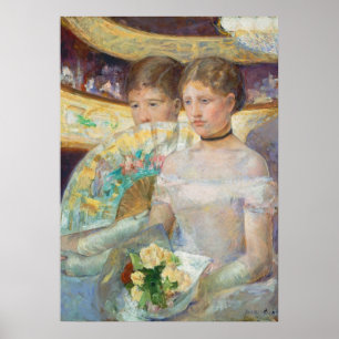The Loge, 1882 (Öl auf Leinwand) Poster